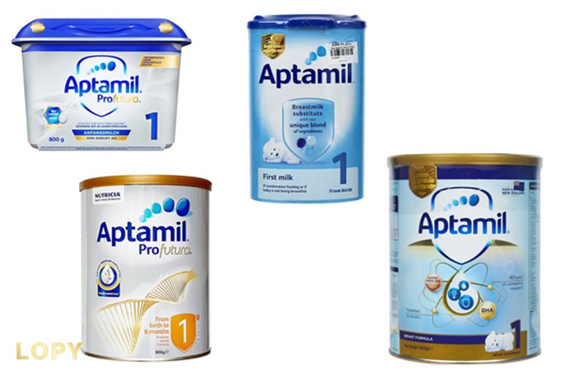 Aptamil - Nhóm hỗ trợ hệ tiêu hóa