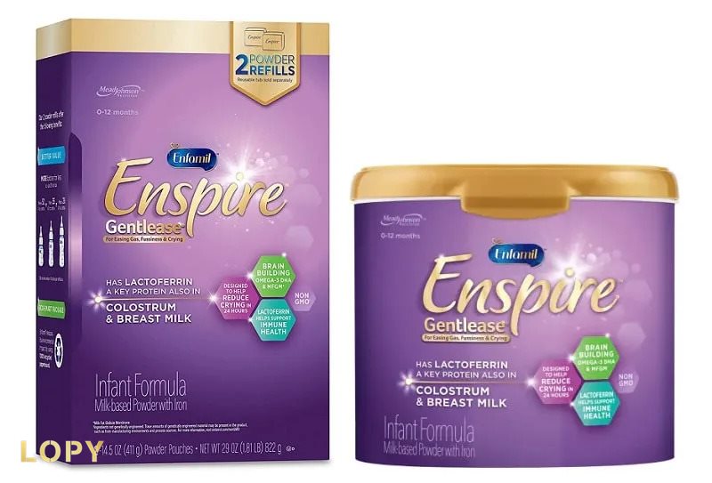 Enfamil A+ - Bảng so sánh nhanh các dòng sản phẩm
