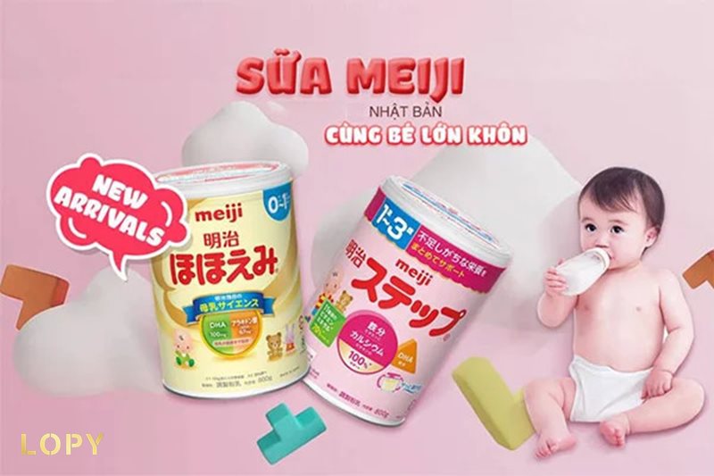 Meiji - DHA, ARA và nhóm vitamin khoáng chất