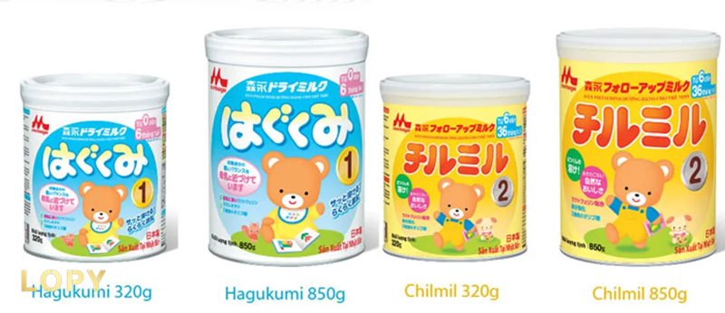 Morinaga - Lactoferrin, nucleotide và chất xơ hỗ trợ tiêu hóa