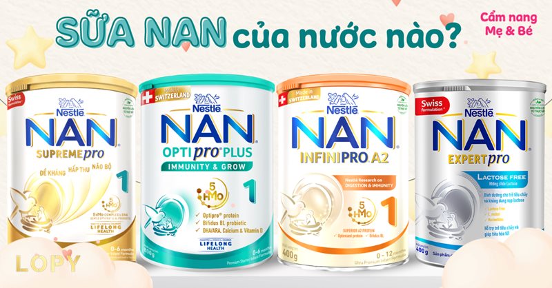 S-26 - Dòng sữa công thức được chia theo từng giai đoạn phát triển
