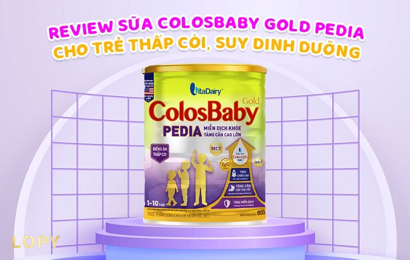ColosBaby - Năng lượng, đạm, vitamin và khoáng chất