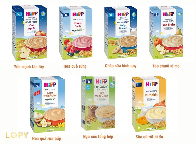 Hipp Organic - Công thức organic, lợi khuẩn và chất xơ