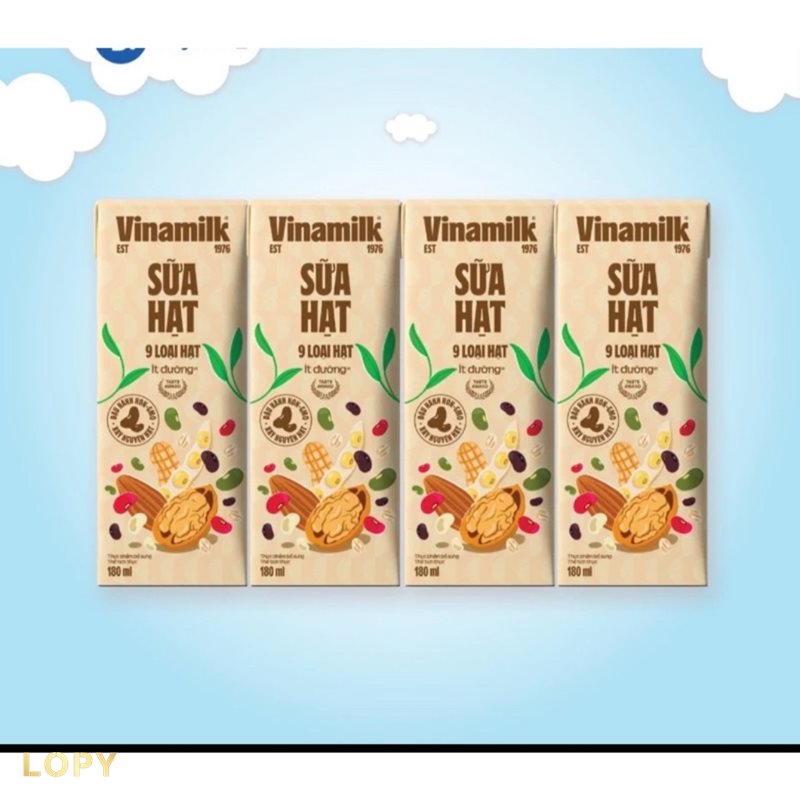 Sữa hạt Vinamilk - So sánh nhanh theo nhu cầu sử dụng