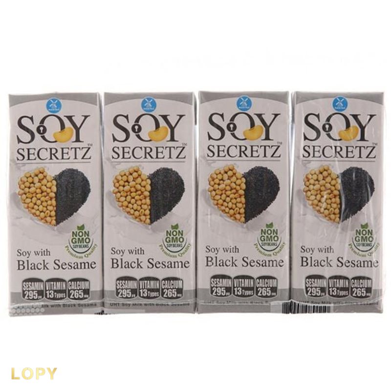 Sữa đậu nành Soysamilk - Thành phần nên kiểm tra trên bao bì