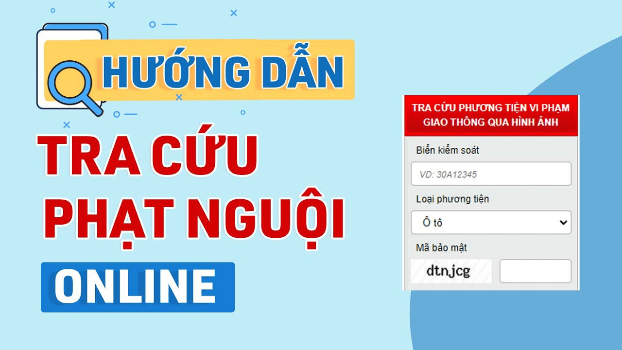 Tra cứu phạt nguội - Hệ thống của Cục Đăng kiểm Việt Nam