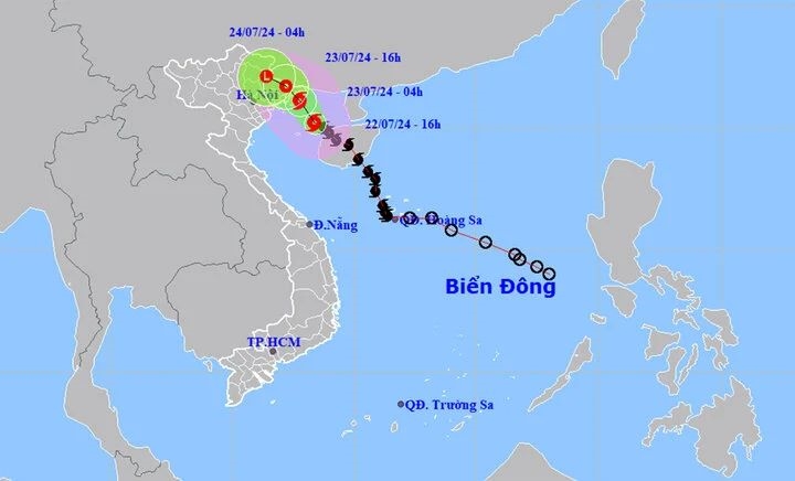 Dự báo thời tiết ngày mai - Nam Bộ: mưa từ trưa đến chiều, tối dịu hơn Dự báo thời tiết ngày mai - Nam Bộ: mưa từ trưa đến chiều, tối dịu hơn