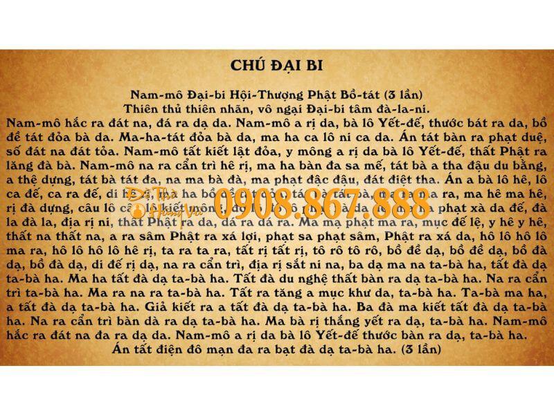 Chú Đại Bi - Cách trì niệm đúng cách tại nhà Chú Đại Bi - Cách trì niệm đúng cách tại nhà
