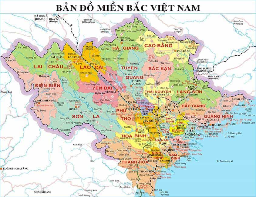 Miền Bắc (Việt Nam) - Miền Bắc Việt Nam gồm những tỉnh thành nào?