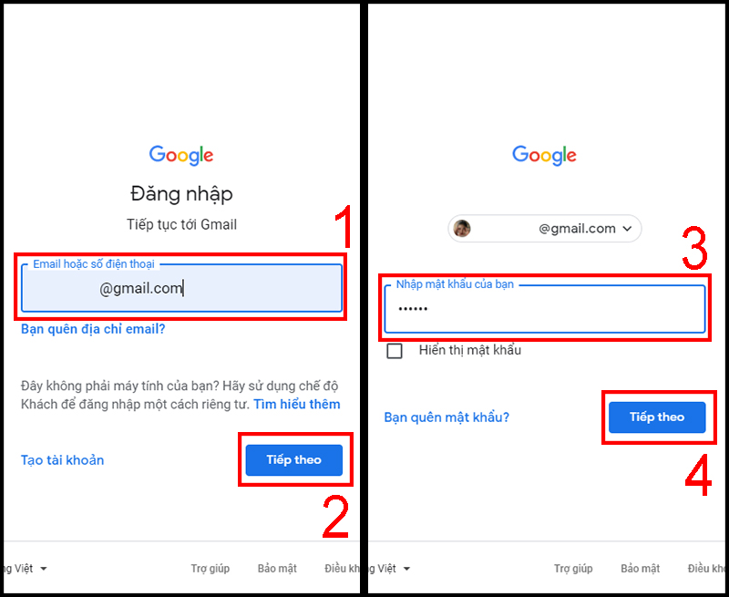 Tạo gmail - Cách Tạo gmail mới trên điện thoại