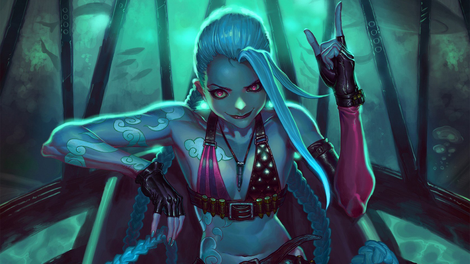 Jinx - Súng nhỏ, súng phóng lựu và khả năng kiểm soát
