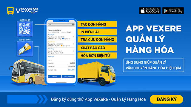 Vexere - Ưu đãi khi đặt vé qua Vexere