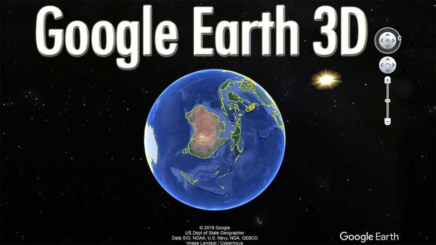 Google Earth - Tính năng Street View giúp quan sát thực tế hơn