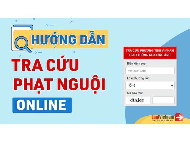 Kiểm tra phạt nguội - Các bước tra cứu bằng biển số xe Kiểm tra phạt nguội - Các bước tra cứu bằng biển số xe