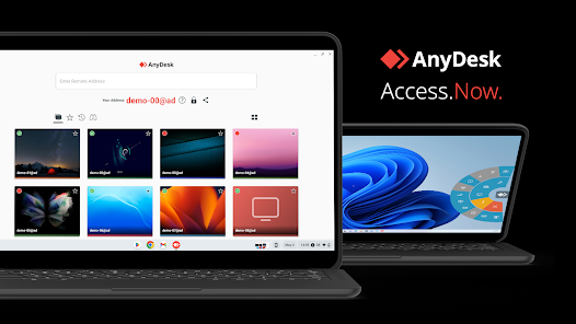 Anydesk - Gửi và chấp nhận kết nối