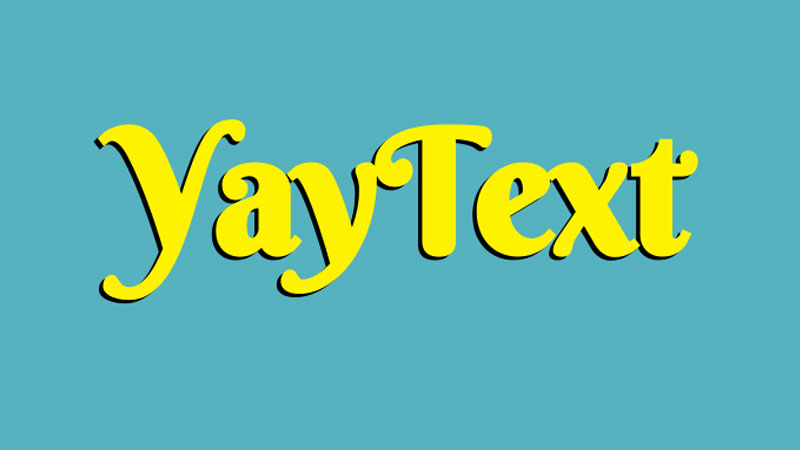 Yaytext - Tạo chữ cho Facebook và nội dung cộng đồng